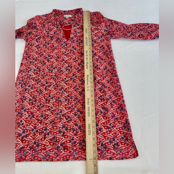 See U Soon lightweight colorful pull over dress size Med. fully lined career - Picture 5 of 6